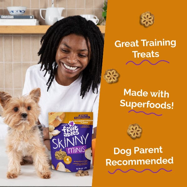 Fruitables Skinny Minis Rotisserie Chicken Dog Treats - Image 4