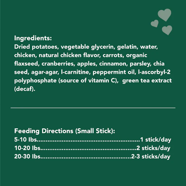 Get Naked Weight Management Small Dental Chew Sticks - Image 3