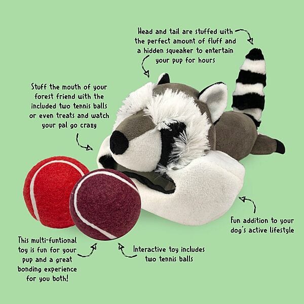 Gnawsome Forest Friends; Large Raccoon - Image 2
