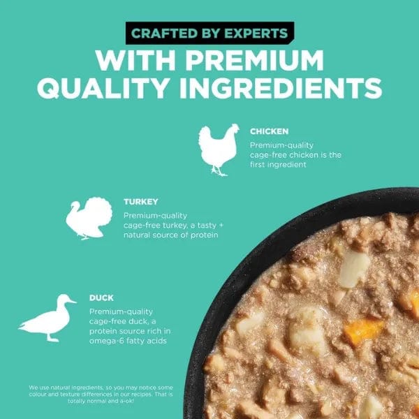 Go! Solutions Carnivore Grain Free Chicken, Turkey & Duck Stew Wet Dog Food, 12.5oz - Image 2
