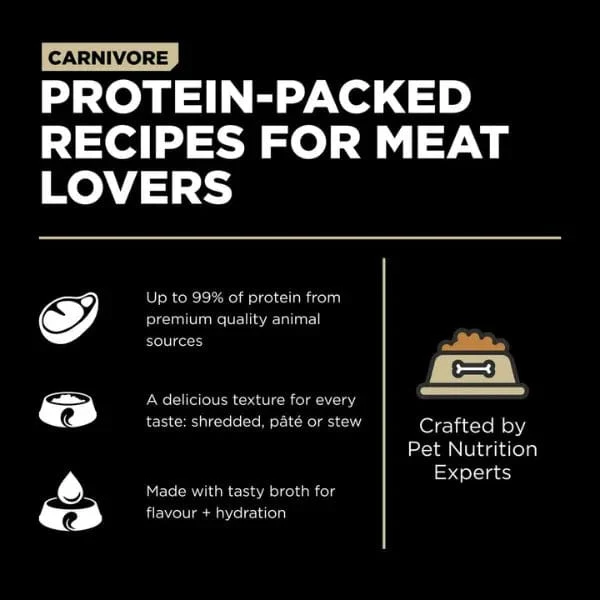 Go! Solutions Carnivore Grain-Free Shredded Lamb + Wild Boar Recipe Wet Dog Food, 12.5oz - Image 3