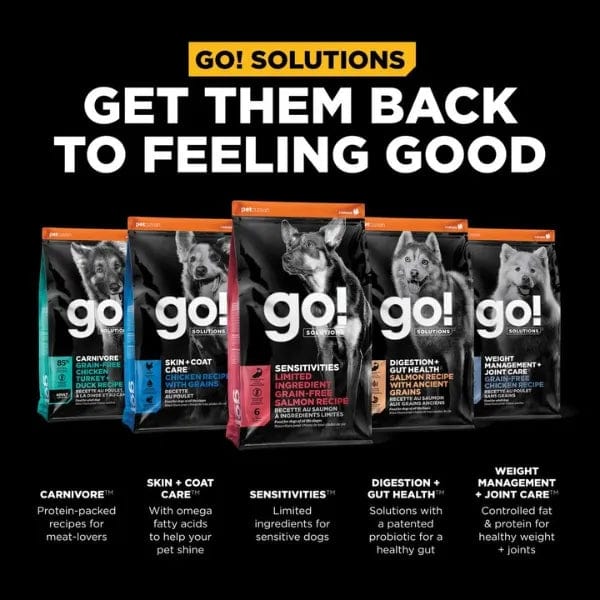Go! Solutions Sensitivities Limited Ingredient Grain Free Salmon Recipe Dry Dog Food - Image 6