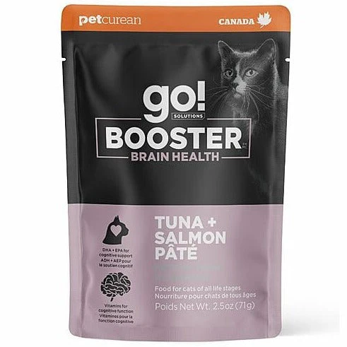 Go! Solutions Booster Brain Health Tuna + Salmon Pate Wet Cat Food - Image 4