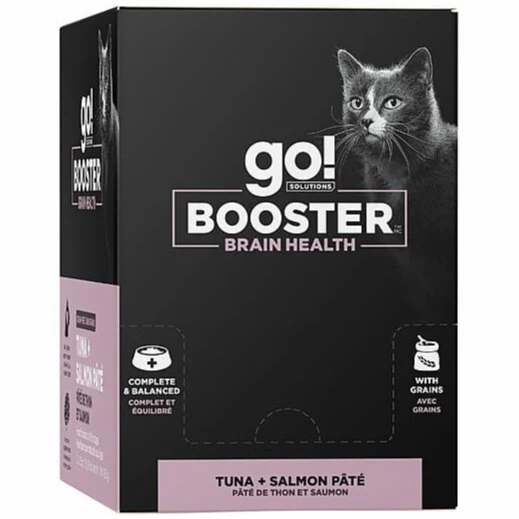 Go! Solutions Booster Brain Health Tuna + Salmon Pate Wet Cat Food - Image 5
