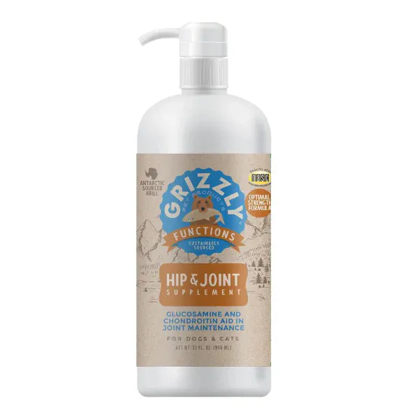 Grizzly Hip & Joint Supplement For Dogs & Cats