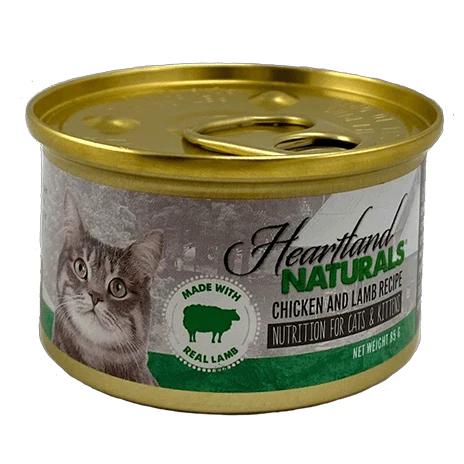 Heartland Naturals Chicken and Lamb Recipe Canned Nutrition For Cats & Kittens*