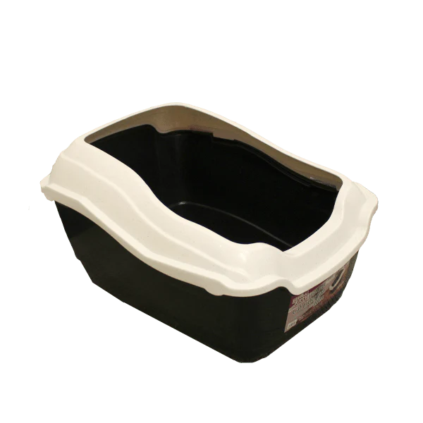 Here Kitty High Back Litter Pan