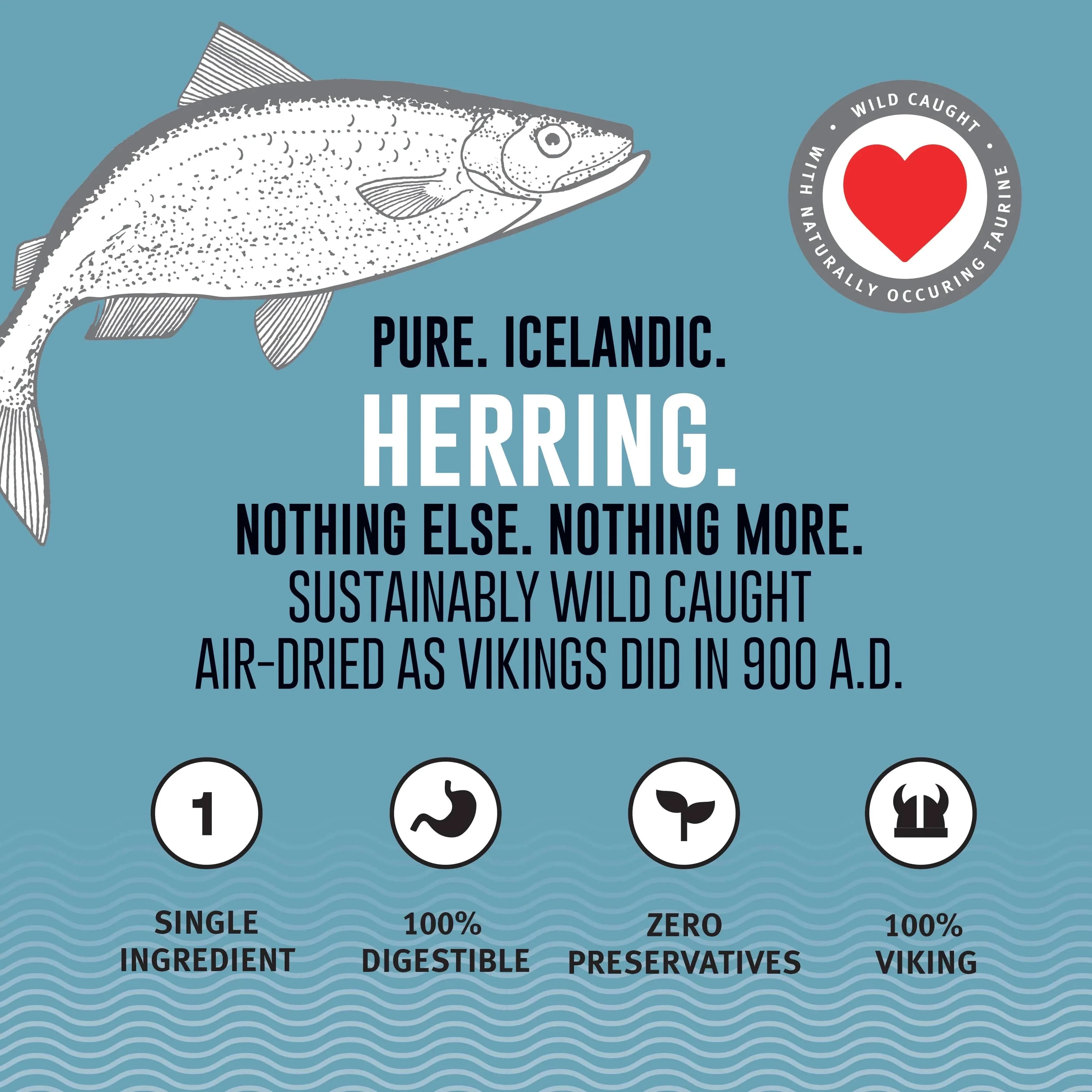 Icelandic+ Herring Whole Fish Dog Treat (SPECIAL ORDER ITEM) - Image 2