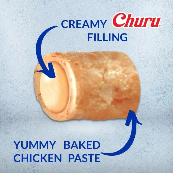 Inaba Churu Bites Tuna with Salmon Recipe Creamy Purée Cat Treat - Image 2