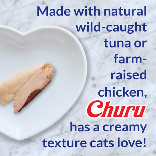 Inaba Churu Indoor Care Tuna Recipe Creamy Purée Cat Treat - Image 4