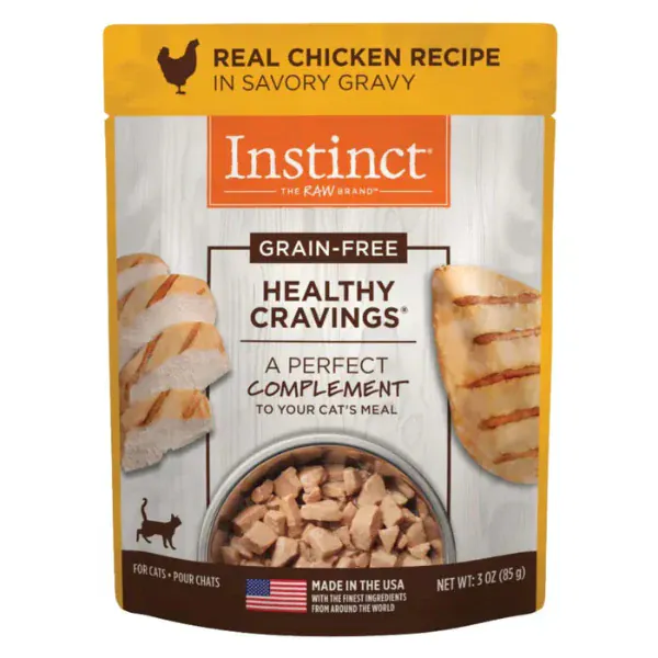Instinct Healthy Cravings Real Chicken Recipe Wet Cat Food Topper