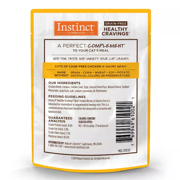 Instinct Healthy Cravings Real Chicken Recipe Wet Cat Food Topper - Image 5
