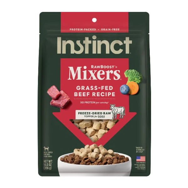 Instinct Raw Boost Mixers All Natural Beef Recipe Dog Food Topper, 6oz - Image 8