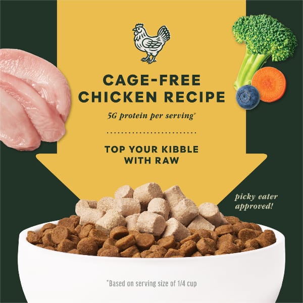 Instinct Raw Boost Mixers Cage-Free Chicken Recipe Dog Food Topper, 6oz - Image 3