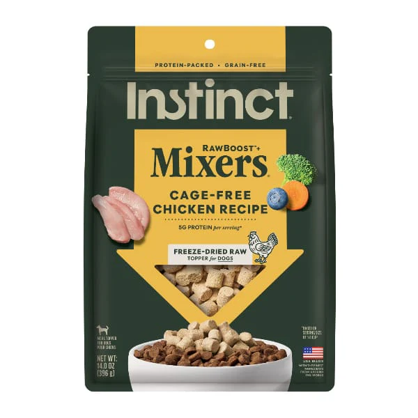 Instinct Raw Boost Mixers Cage-Free Chicken Recipe Dog Food Topper, 6oz - Image 8