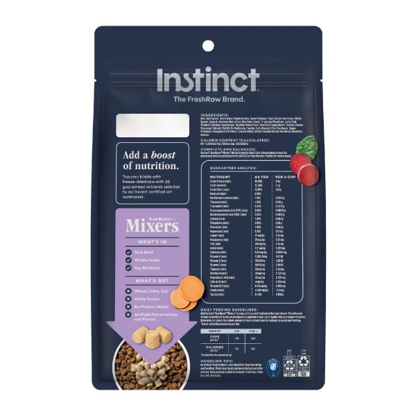 Instinct Raw Boost Mixers Multivitamin for Adult Cats Food Topper, 5.5oz - Image 8