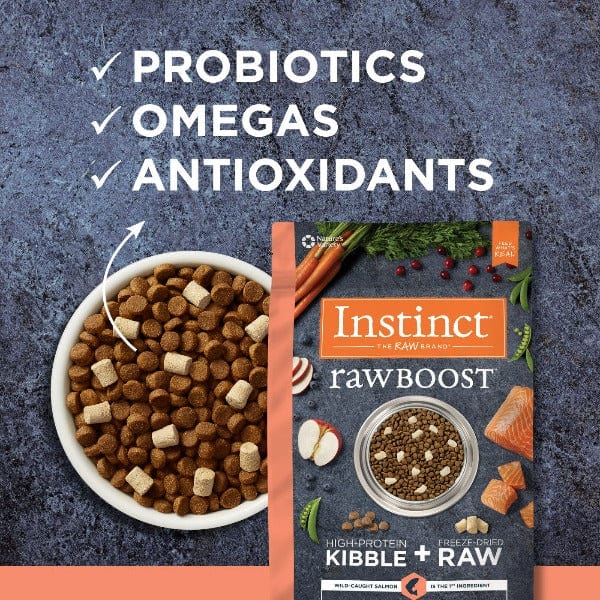 Instinct Raw Boost Real Salmon Recipe Dry Cat Food, 4.5lb - Image 2
