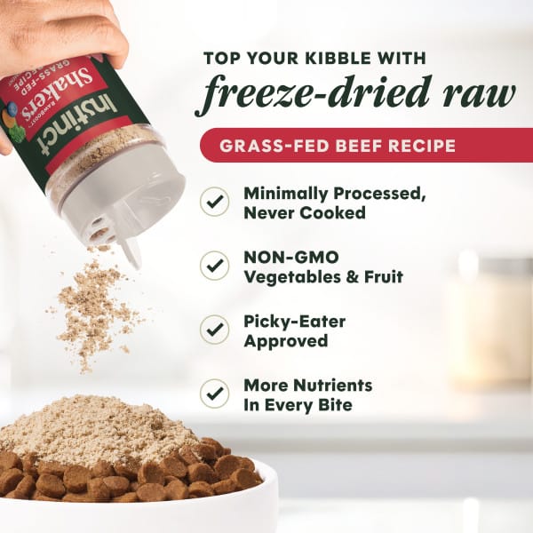 Instinct Raw Boost Shakers Beef Recipe Dog Food Topper - Image 2