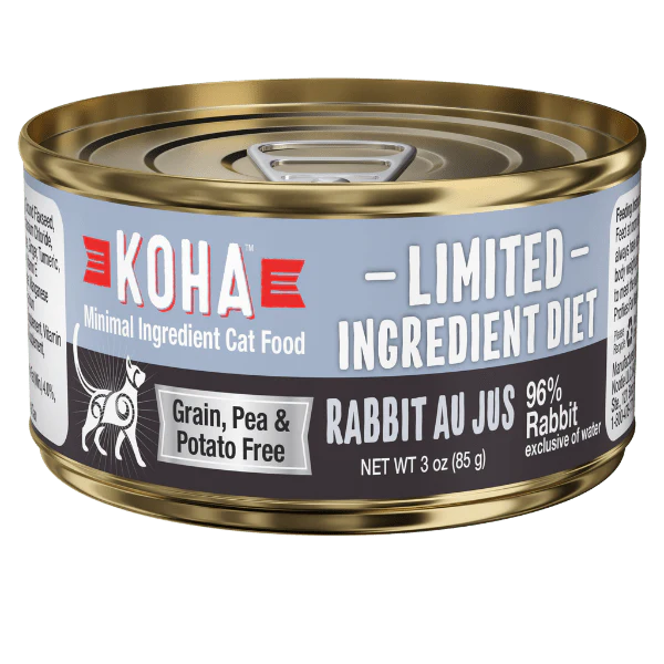 KOHA LID Rabbit Pate Canned Cat Food