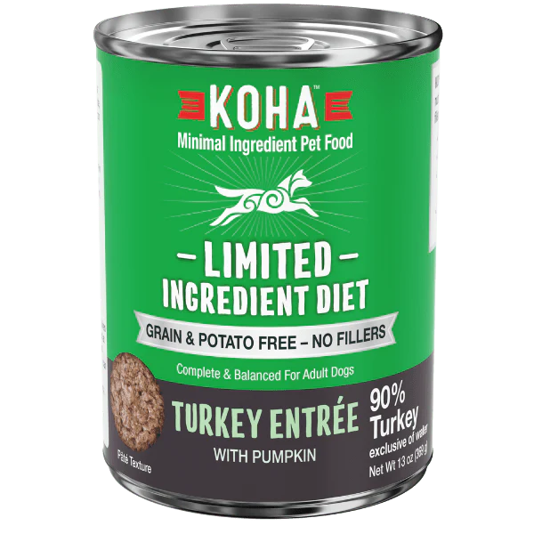 KOHA LID Turkey Entrée Canned Dog Food