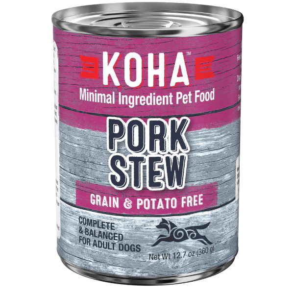 KOHA Pork Stew Canned Dog Food - Image 2