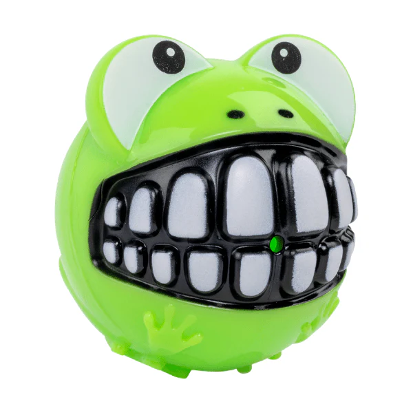 KONG Grinz Frog Dog Toy - Image 5