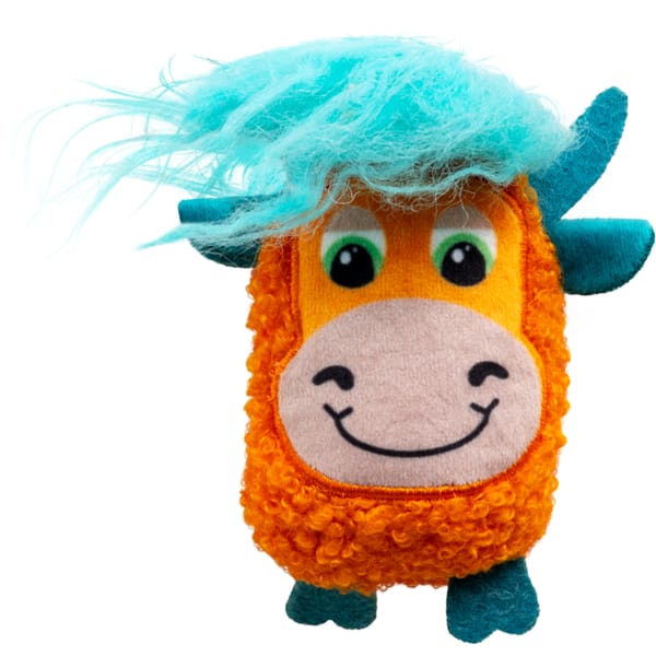 KONG Scrattles Highland Cow Cat Toy - Image 5