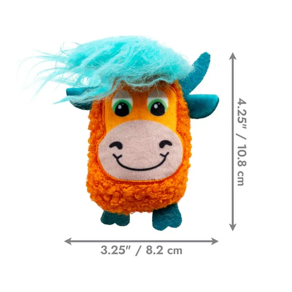 KONG Scrattles Highland Cow Cat Toy - Image 6
