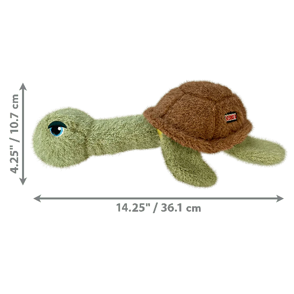 KONG Scruffs Turtle Dog Toy - Image 2