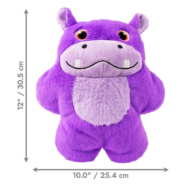 KONG Snuzzles Hippo Dog Toy - Image 5