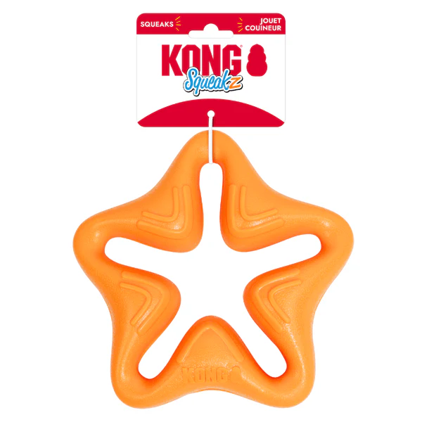 KONG Squeakz Star Dog Toy