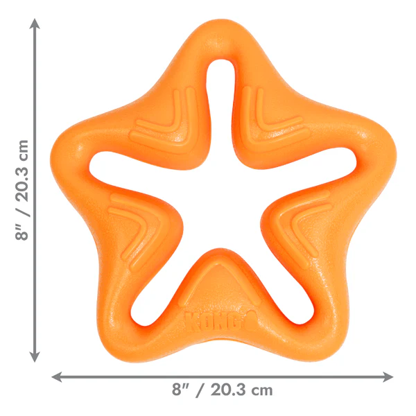 KONG Squeakz Star Dog Toy - Image 3