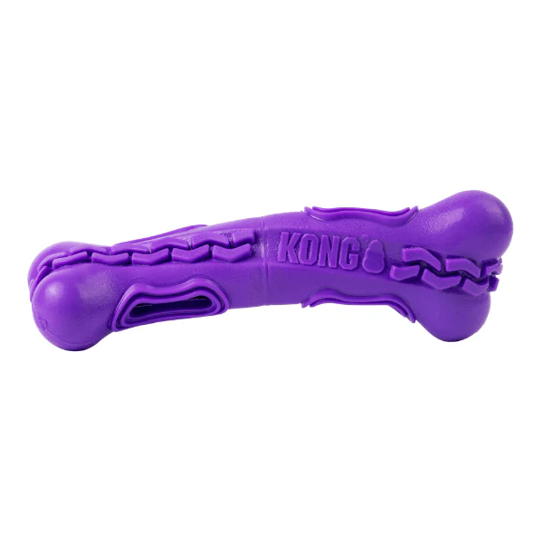 KONG Squeezz Flex Bone Dog Toy - Image 2