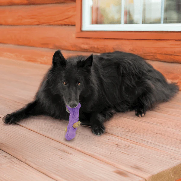 KONG Squeezz Flex Bone Dog Toy - Image 4