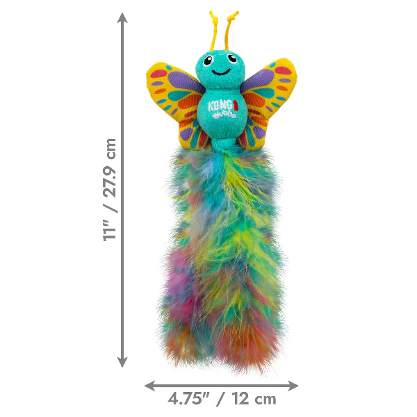 KONG Wubba Butterfly Cat Toy - Image 6