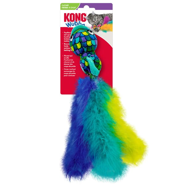 KONG Wubba Fish Cat Toy