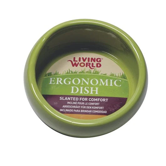 Living World Ergonomic Dish for Small Animals