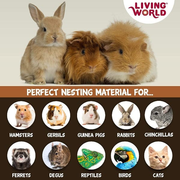 Living World Fresh 'N Comfy Bedding for Small Animals; Tan - Image 4