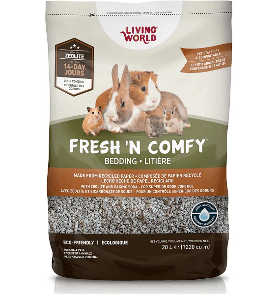 Living World Fresh 'N Comfy Bedding for Small Animals; Tan - Image 7
