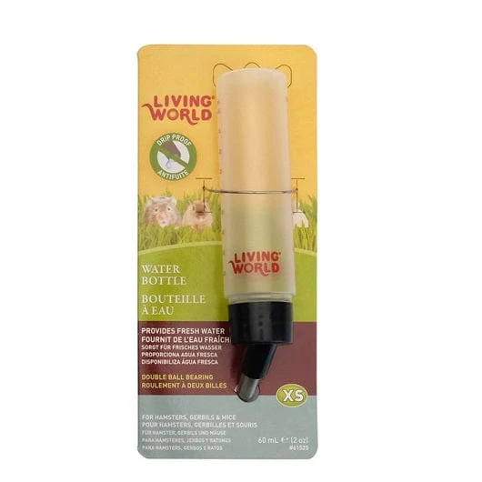 Living World Leakproof Water Bottle for Small Animals