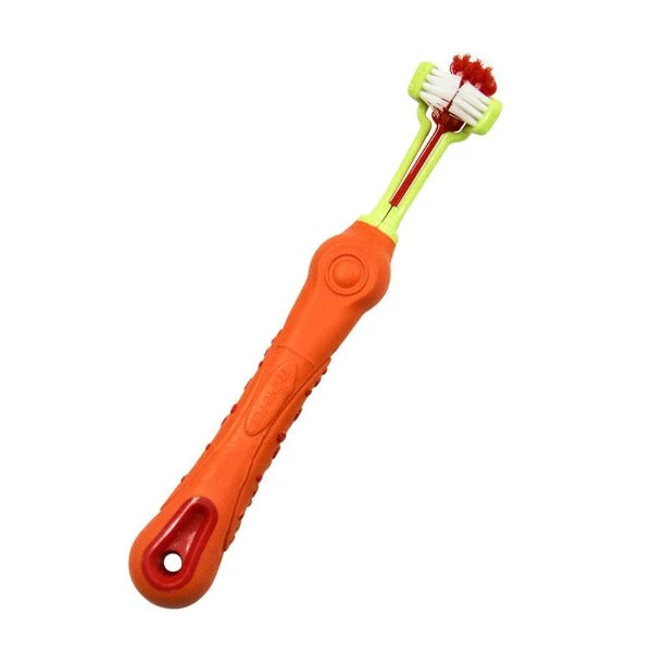 M-PETS 3 Headed Toothbrush - Image 7