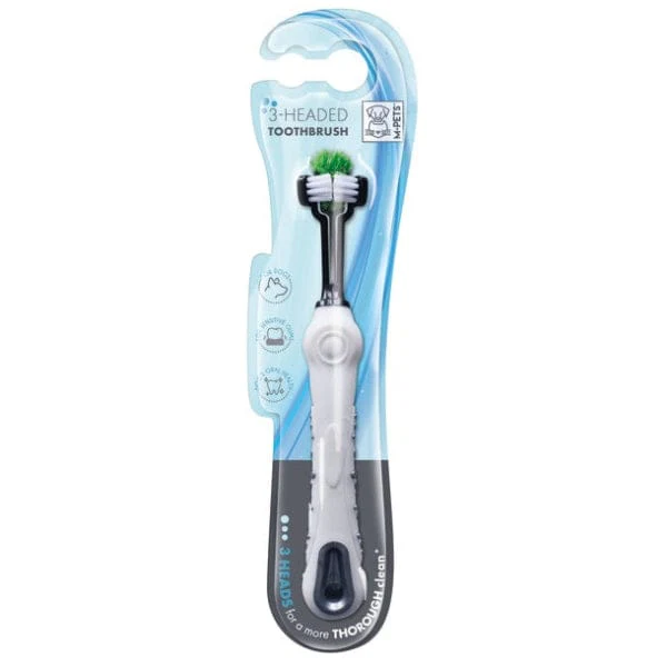 M-PETS 3 Headed Toothbrush - Image 8