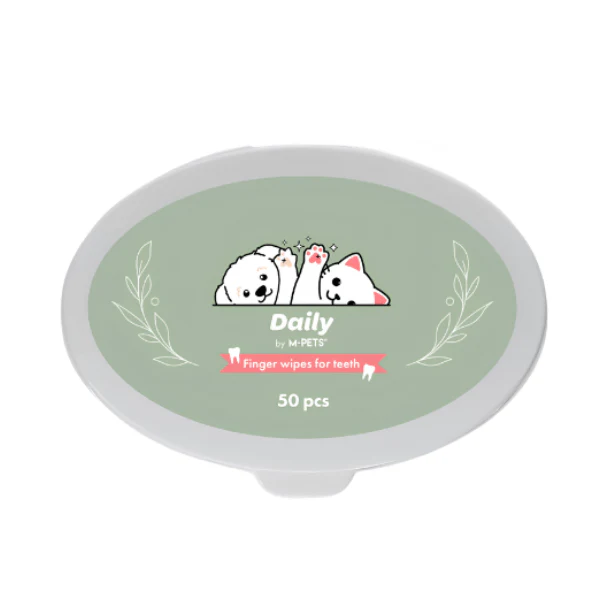 M-PETS Daily Double-sided Finger Wipes for Teeth - Image 4