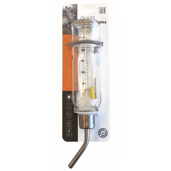 M-PETS Glass Drinking Bottle - Image 3