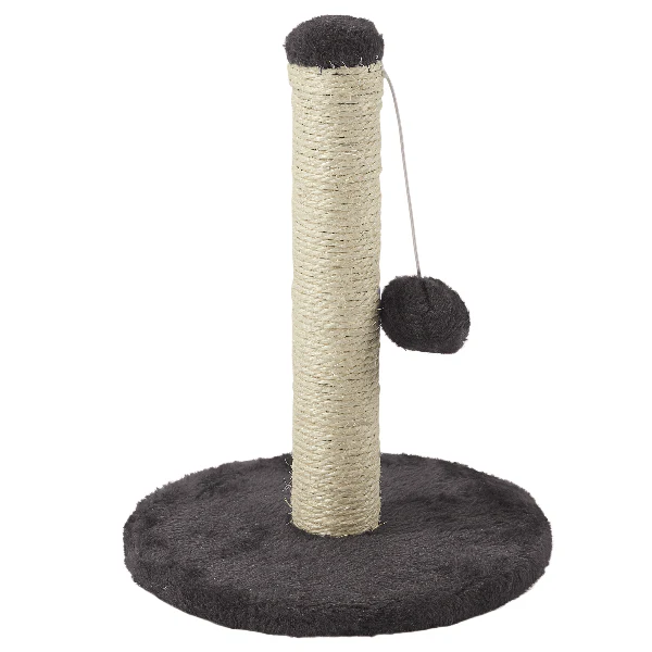 M-PETS My First Cat Tree Pompom Grey - Image 3