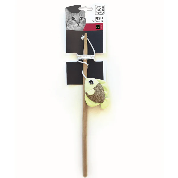 M-PETS Play Fish Cat Wand