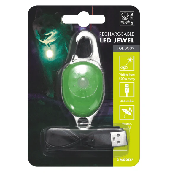 M-PETS Rechargeable LED Jewel for Dogs - Image 2