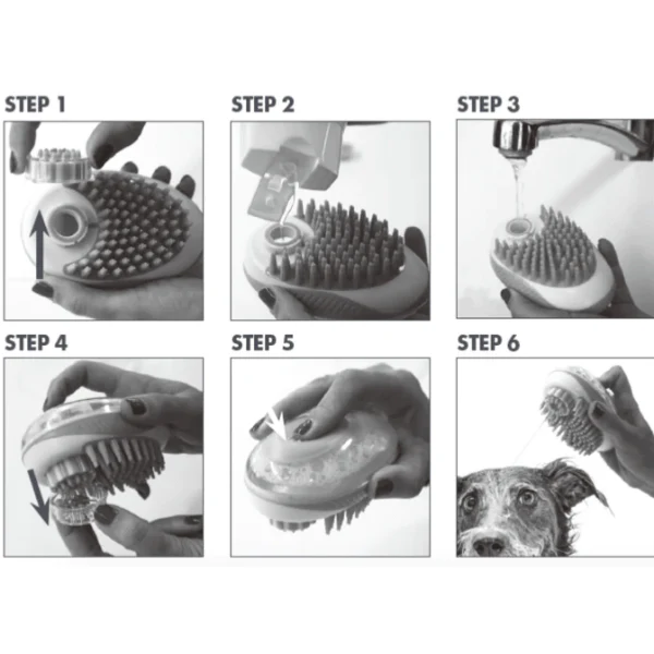 M-PETS Soap Dispenser & Brush - Image 5