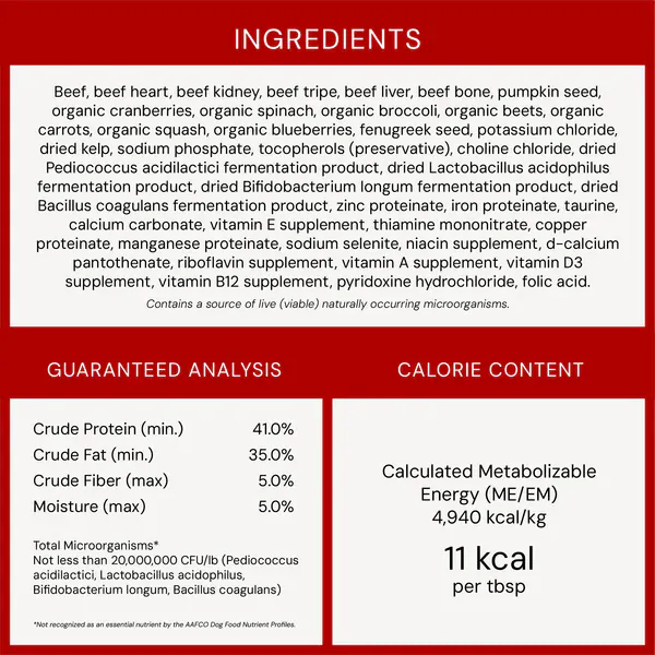 Stella & Chewy's Marie’s Magical Dinner Dust Beef Recipe Meal Toppers for Dogs - Image 10