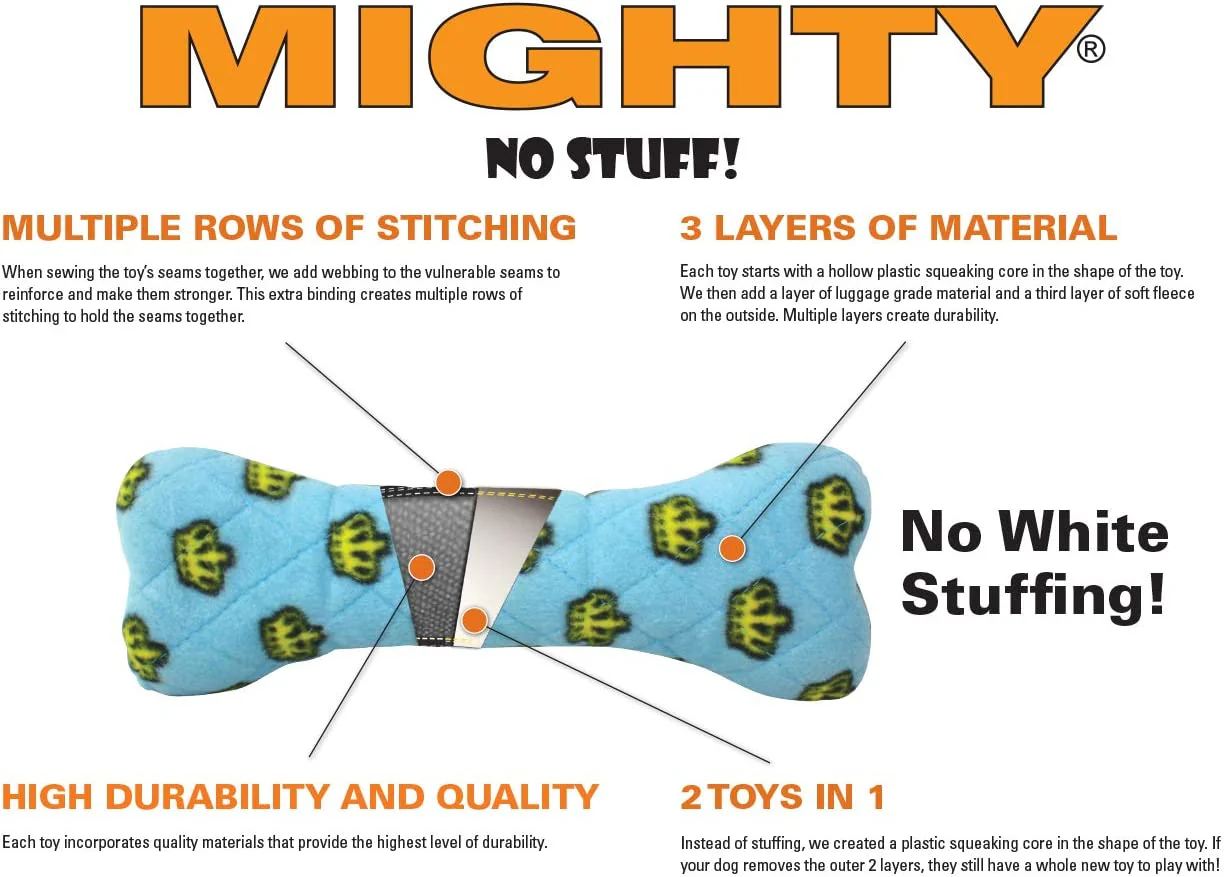 Tuffy Mighty Bones Unicorn Dog Toy - Image 4